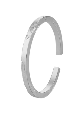 顺庆银楼足银9999丹颖手镯