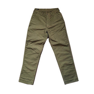 咔叽n1防撕裂丛林布高密重磅日系工装绿甲板裤freewheelers风格