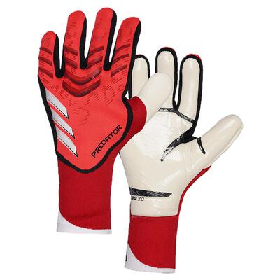 天朗足球阿迪达斯猎鹰PRED pro足球比赛训练守门员门将手套IW6276