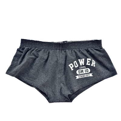 印花字母低腰性感青年四角裤