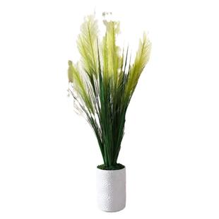 知根 高仿真植物盆景 北欧现代客厅假盆栽装饰品落地花艺套装摆设