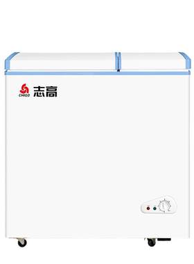 志高双温冰柜冷藏冷冻两用