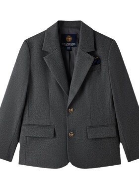 elandkids男童学院风西服