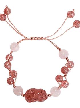 女天然水晶/半宝石未镶嵌甜美