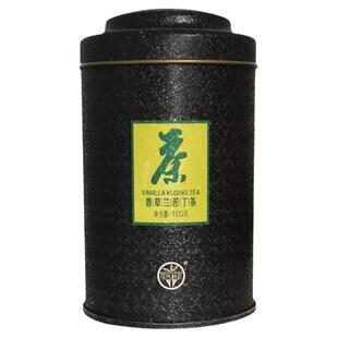 兴科特级香草兰苦丁茶100g黑罐礼盒装茶叶话梅味巧克力味礼品茶叶