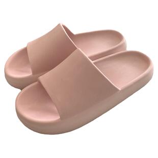 细细条 粉色少女心可爱拖鞋女夏季学生ins家居洗澡防滑软厚底凉拖