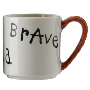 瑞典Design House Stockholm纪念款长袜子皮皮咖啡杯陶瓷马克杯子