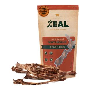 新西兰进口zeal狗零食肉干宠物狗狗耐啃咬磨牙风干牛肋骨125g