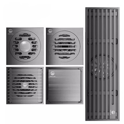 雨虹飞鱼全铜防臭地漏