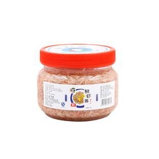 小伙子鲜虾酱500g餐饮瓶装咸水虾腌制韩国泡菜韩式辣白菜专用调料