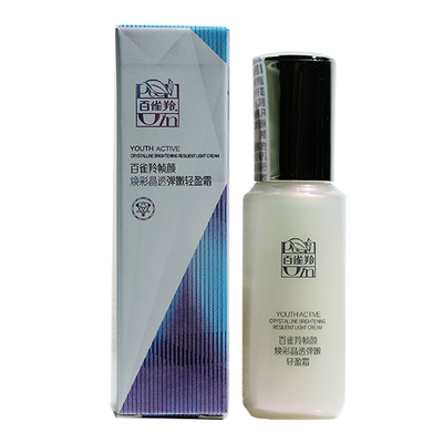 百雀羚帧颜焕彩聚光轻盈霜小样