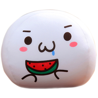 长草颜公仔团子毛绒玩具