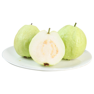 双拼芭乐新鲜现摘红芭乐白芭乐孕妇水果番石榴脆甜红白芭乐5斤