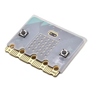 Micro:bit V2.0主板 microbit V2开发板保护壳透明硅胶保护套外壳