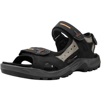 爱步夏新款魔术贴休闲凉鞋ecco