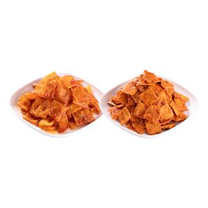 饿手货湖南平江豆干组合泡泡干香辣百叶休闲小吃80g/袋