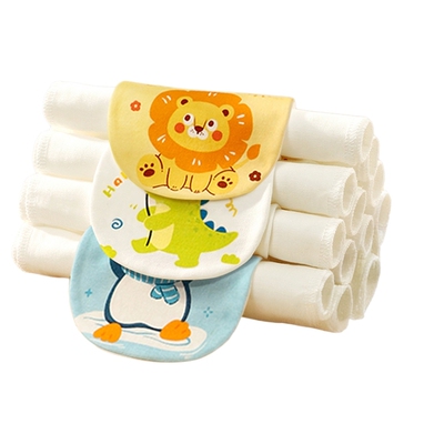 大号卡通纯棉纱布儿童隔汗垫背巾