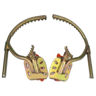 爬树专用工具上树脚扎子爬树鞋防滑电工木杆爬树脚扣铁鞋爬杆器