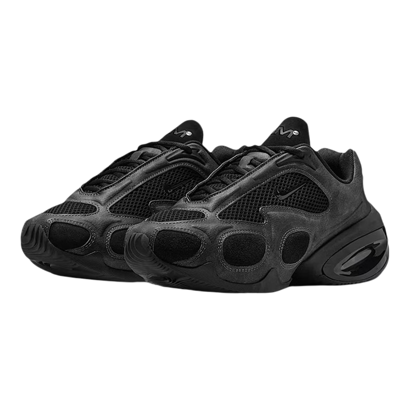Nike耐克女士Air Max Muse SE气垫运动鞋黑色系带四季跑步鞋