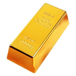 烘焙蛋糕装饰暴富财神电镀金币元宝金砖生日甜品台装扮道具摆件