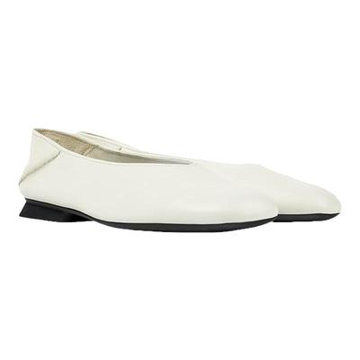 Camper看步真皮浅口芭蕾舞鞋