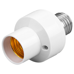 声控灯头E27螺口家用智能声光控开关感应灯座楼道走廊自动LED灯口