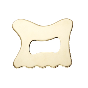 丰林纯黄铜背部颈部全身通用大面积刮痧筋膜松懈铜扁按摩刀体雕板