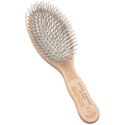 【官方正品】ACCA KAPPA梳子948尼龙环形山毛榉木气垫按摩梳