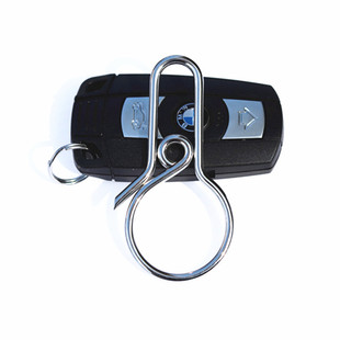 纯手工汽车男女士焊条简约创意精品个性礼品复古小鸟不锈钢钥匙扣