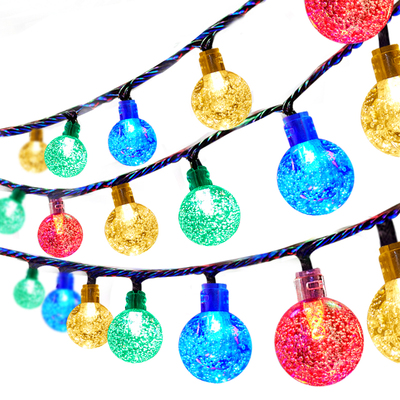 【户外氛围必备】太阳能防水灯串