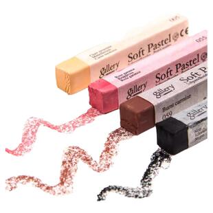 韩国盟友色粉笔单色专业绘画上色粉单支粉画棒软色粉画笔粉末画画