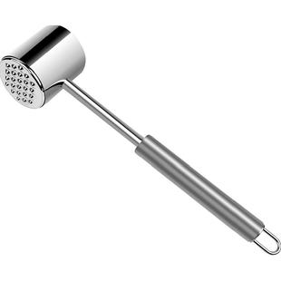 WOOTII不锈钢松肉锤厨房家用牛排专用锤敲肉锤子扎肉器断筋嫩肉针