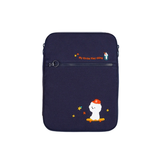 韩国antennashop可爱刺绣11寸iPad平板包13.3寸15.6笔记本电脑包