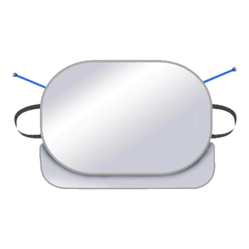 卡饰社汽车前挡风玻璃外置遮阳挡遮光帘车窗防晒隔热遮阳隔热挡板