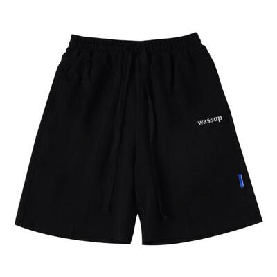 WASSUPHEODS短裤男夏潮牌