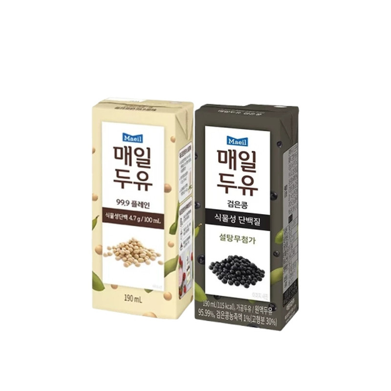 韩国进口每日豆奶原味植物蛋白