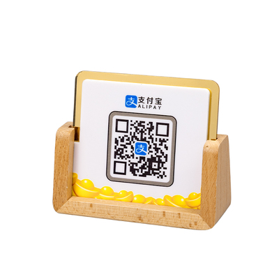亚克力二维码展示牌小程序打印牌