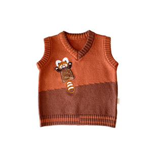 宝宝秋冬套装婴幼儿秋季洋气衣服春秋马甲衬衫裤子分体婴儿三件套