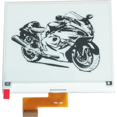 奇耘4.2寸黑白eink墨水屏可局刷