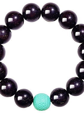 宫里上新小叶紫檀爆满金星手串