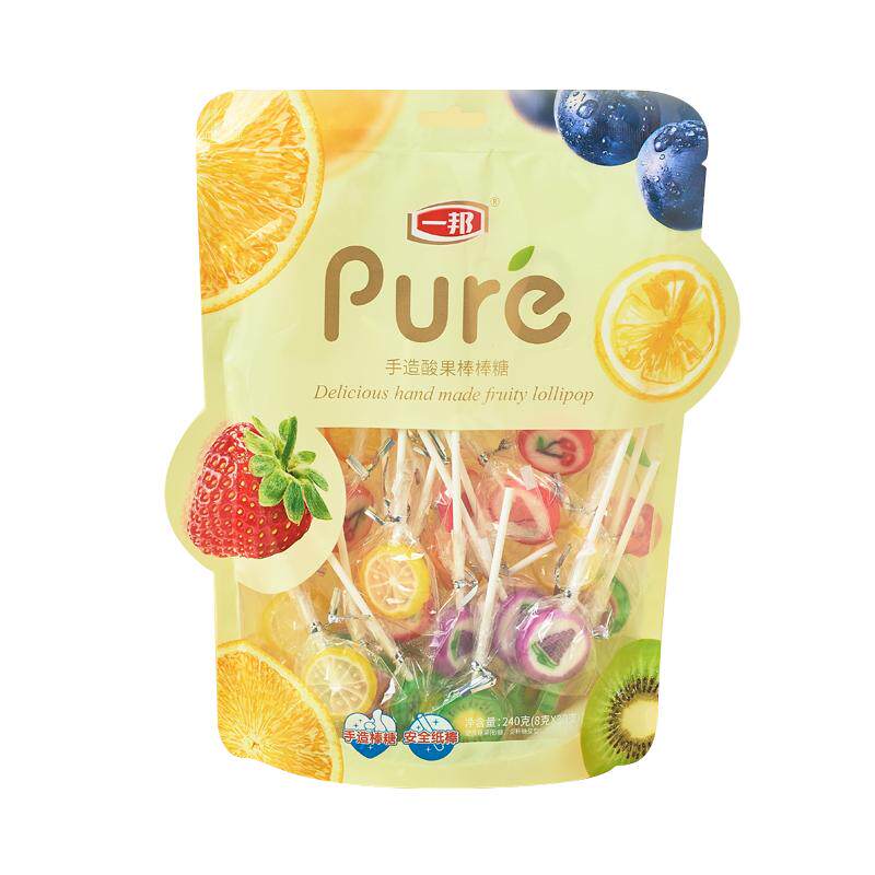 一邦水果味棒棒糖杰哥同款蜜蜂