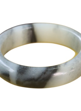 新疆天然可回收玉山料玉手镯礼物