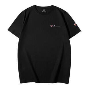 2026新款高端夏季薄款全棉短袖t恤男士胖子潮牌加肥加大码男装潮