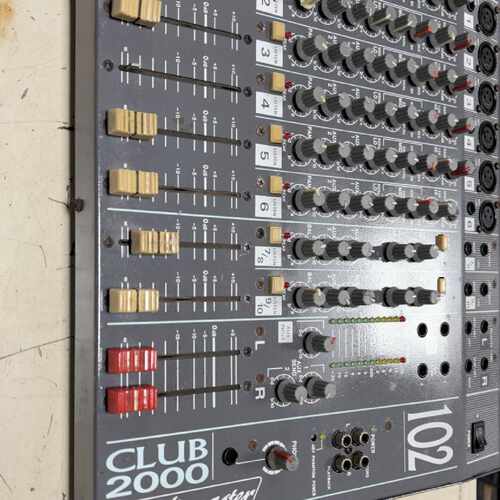 议价-央视库存Studiomaster CLUB 2000模拟音频