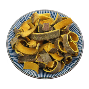 黄柏中药材川黄柏皮黄柏丝黄柏粉炒黄柏无硫包邮500g克去皮黄柏