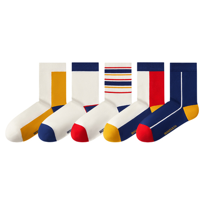 禾素时代抑菌防臭潮流青少年童袜