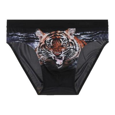 高弹力超薄透气男士三角内裤