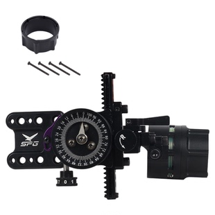 汤米火猪瞄准器倍镜4/6/8倍镜套装复合弓钢珠射箭两用弓微调瞄具