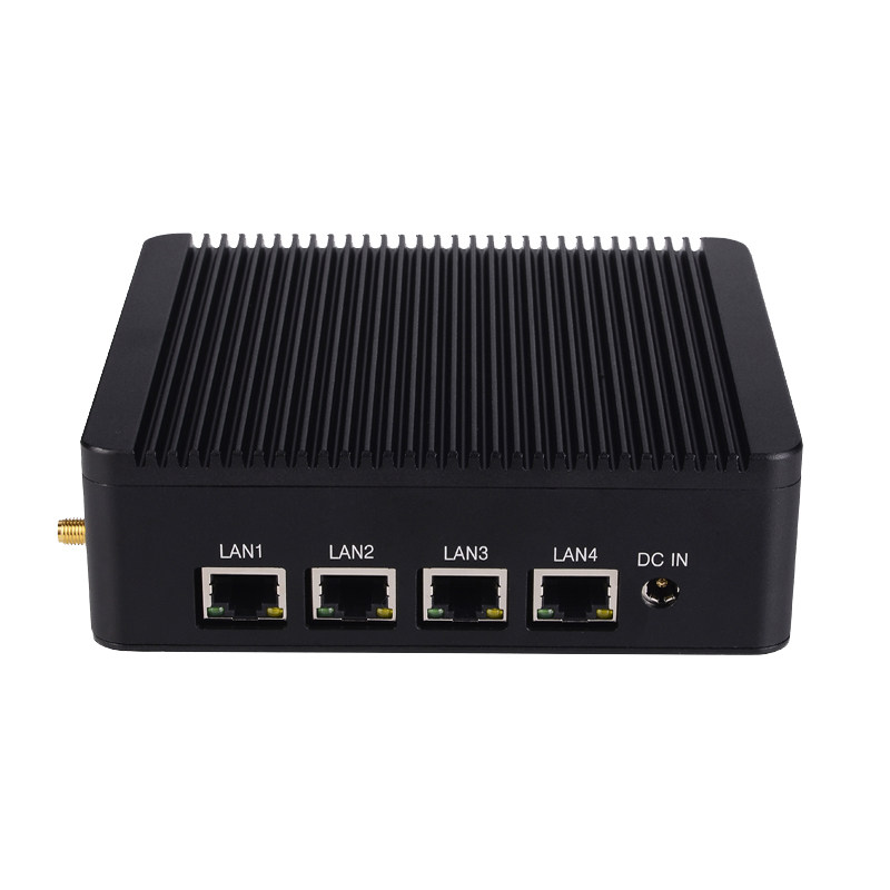 J1900/J4125四网口软路由工控机