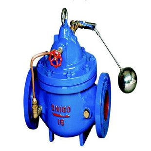 遥控浮球阀100X法兰水位控制消防水箱自动补水液位铜管配件芯子垫